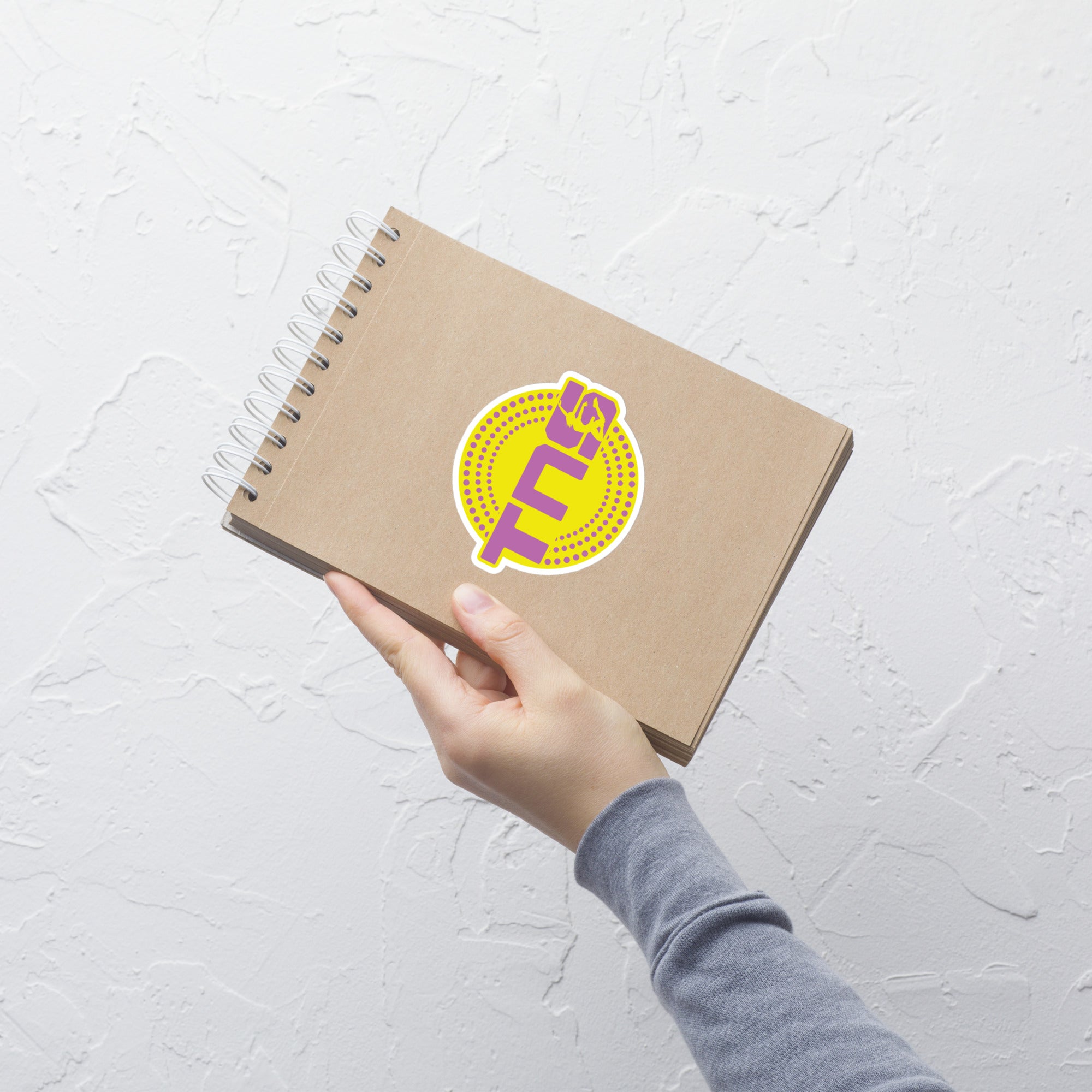 TNS Circular Sticker