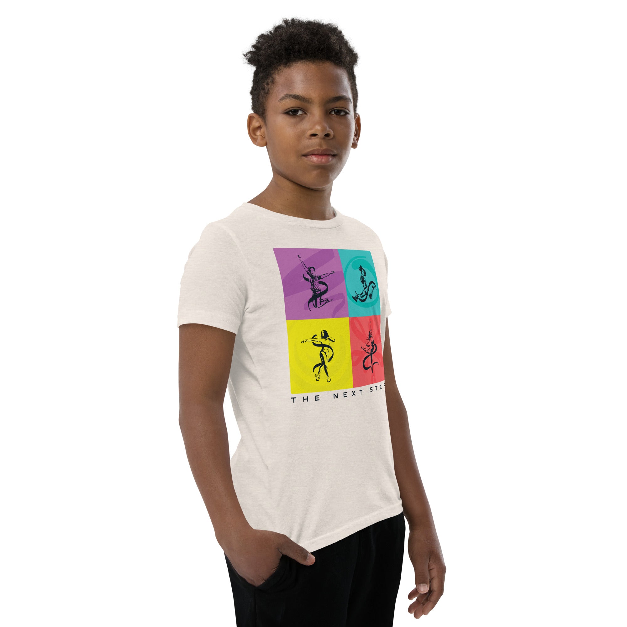 TNS Grid Design T-Shirt